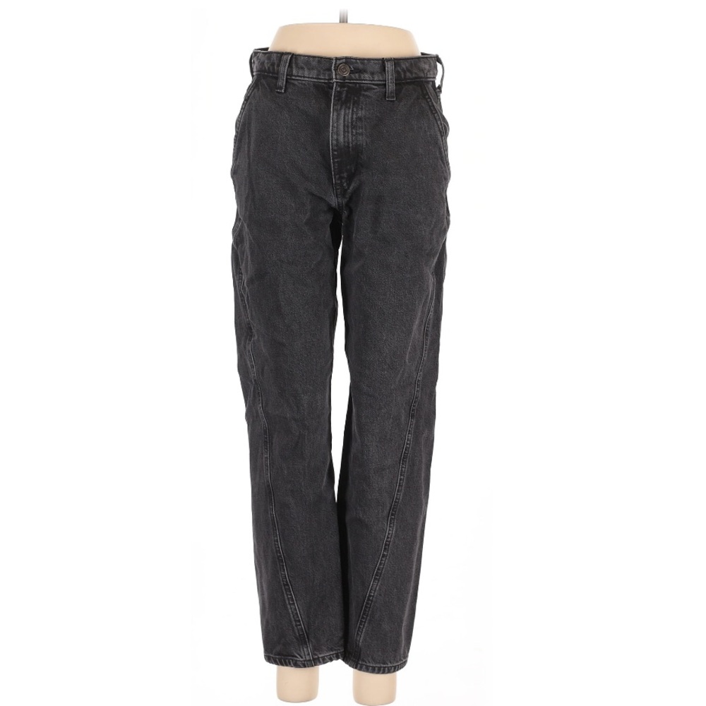Banana Republic Factory High Rise Jeans black barrel jeans 27 4